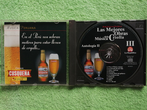 Eam Cd Las Mejores Obras D La Musica Criolla 3 Florez Ayllon