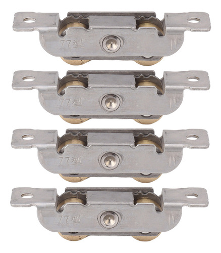 Conjunto De Rodillos Para Puertas Corredizas De Patio, 4 Pie