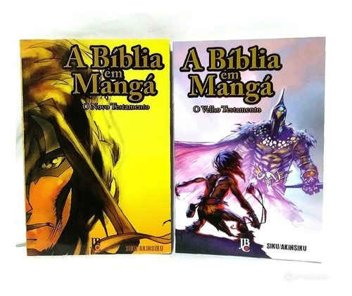 A Bíblia Em Mangá - O Novo E O Velho Testamento - Nova