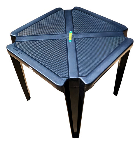 Kit Mesa Plastica Quadrada 4 Cadeira Plástica Cozinha Bistrô