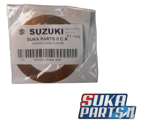 Arandela Biela Suzuki Dr-650 #09160-37006-000