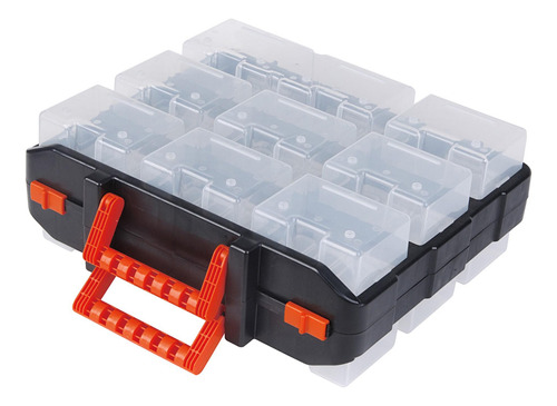 Organizador Plastico Doble Tipo Maleta Tactix 320602