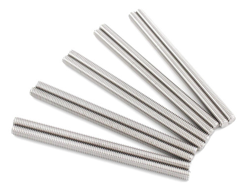Eivvia 10 Pcs M6 X 100 Mm 304 Varilla De Rosca Completa De