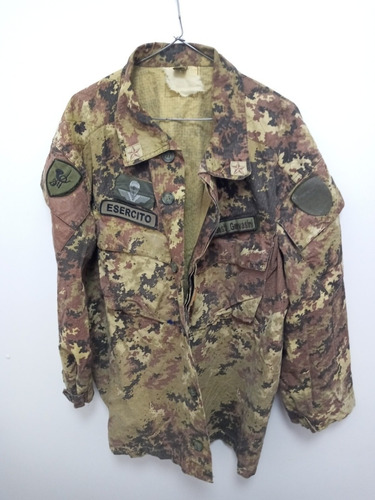 7k Militar Ejercito Italiano Camisola Chaqueta Camuflada Xl