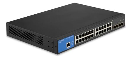 Switch De Red Linksys Lgs328c 24 Puertos Gigabit, Seguridad