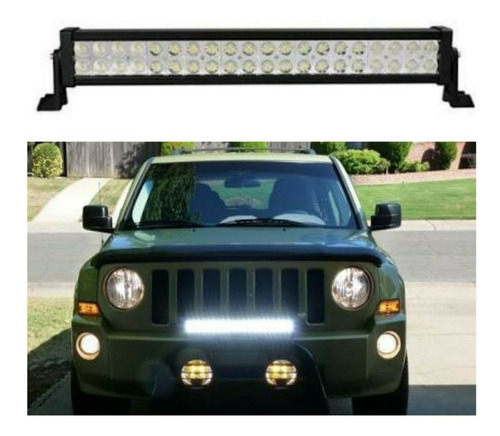 Imagen 1 de 7 de Super Barra Luz Led 22 PuLG Auxiliar Niebla 6000lm 120w