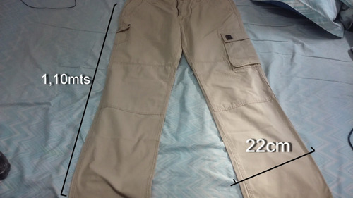 Pantalon De Tela Marca Pronto(talla 34)casi Sin Uso