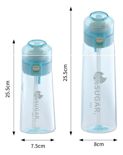 Para Botella De Agua Con 19 Cápsulas De Sabores /