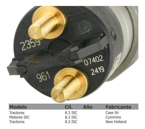 Inyector Diesel 5263305nx, 5263305px Para Cummins 8.3 Isc