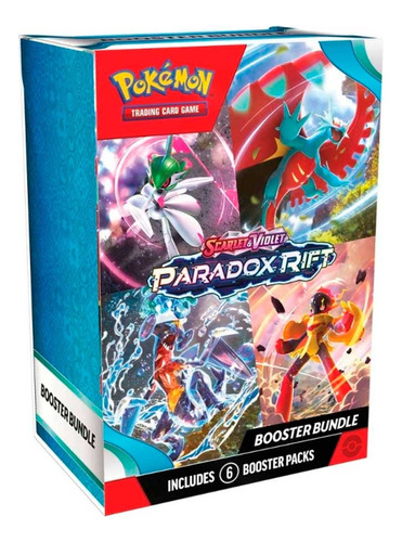 Pokemon Tcg S&v: Paradox Rift - Booster Bundle En Inglés