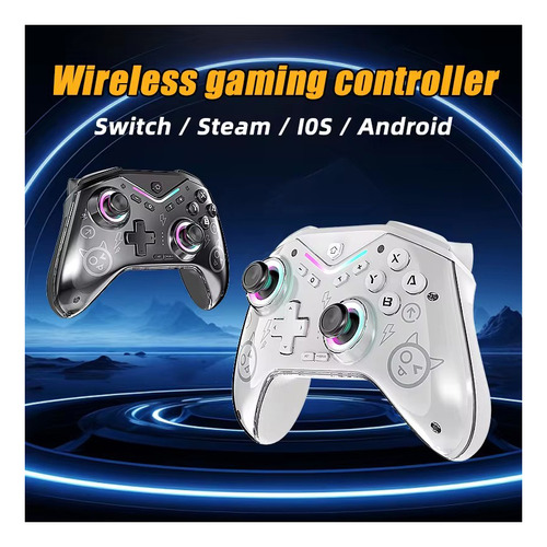 Joystick Para Mando De Juegos Inalámbrico Switchpc Y Android