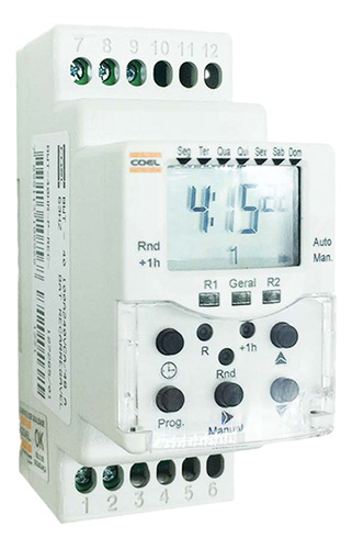 Programador Timer Horário Bwt-40hr 100-240vca 16a Coel