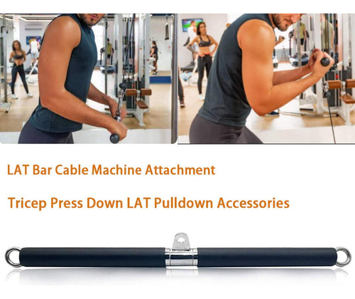Fitness Lat Pulldown Bar Eva Para Entrenamiento De Tríceps