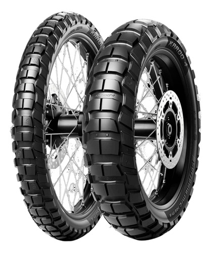 Pneu Metzeler Karoo 4 90/90-21 54r + 150/70r17 69s Trail