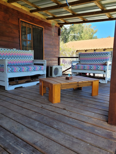 Cabaña Con Piscina Climatizada En Playa Verde (piriapolis)