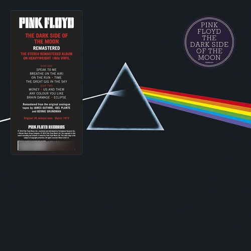 Pink Floyd - The Dark Side Of The Moon - Vinilo 