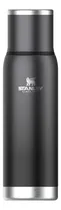 Comprar Termo Stanley Adventure To Go Negro 1 Lt Tapón Cebador