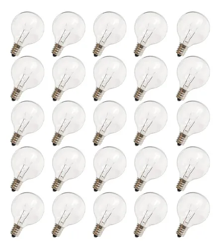 comprar 25 G40 Focos E12 5w Exterior Repuestos Luces 120v [u]