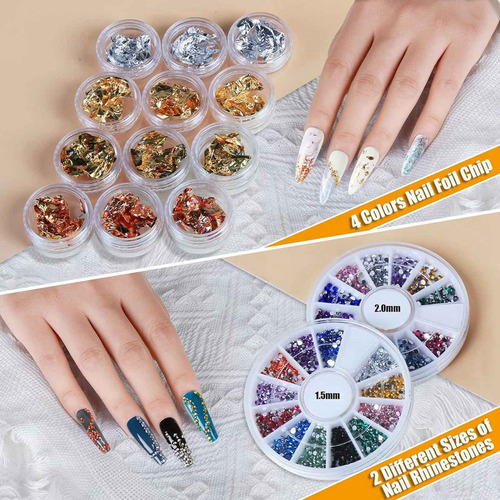 Estampilla Para Uñas, Herramienta De Decoración De Uñas Con