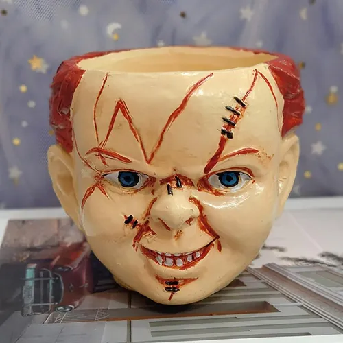 Nezababycos Macetas De Películas De Terror Macetas De Cabeza