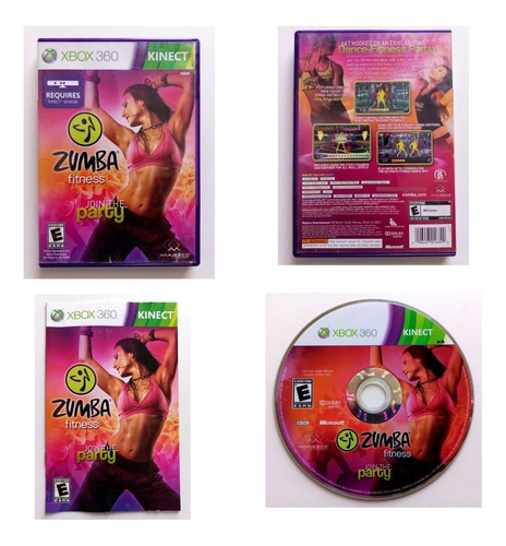 Zumba Fitness Join The Party Kinect Xbox 360 (Reacondicionado)