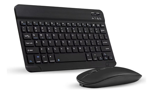 Teclado Y Mouse Bluetooth Para Tablet iPad Samsung Lenovo