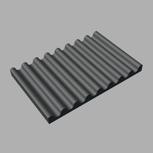 Molde Jabonera 002 Impresa En 3d. Cemento - Yeso Aleatorio