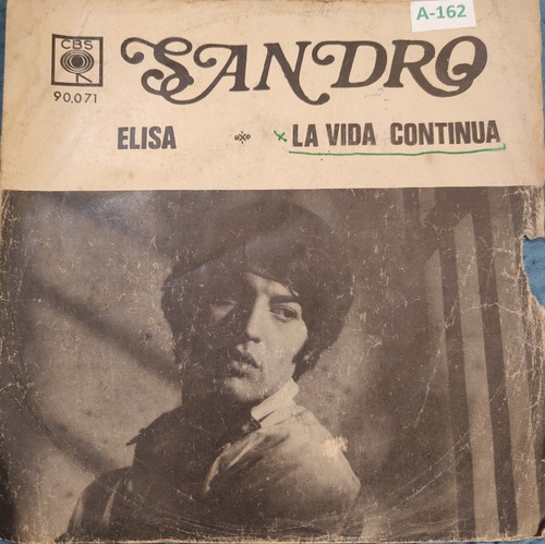 Vinilo Single De Sandro Elisa (a154