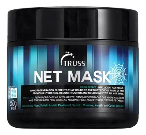 Máscara Truss Net Mask Nano Regeneração 550g + Necessaire