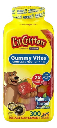 Multivitamínico Niños (300 Gomitas Premium) Hecho En Usa