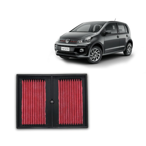 Filtro De Ar Esportivo Inbox Rs Vw Up Polo Golf 1.0 Tsi