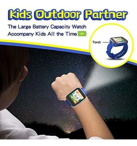 Reloj Inteligente Para Niños De 4 A 10 Años Funcion Selfie