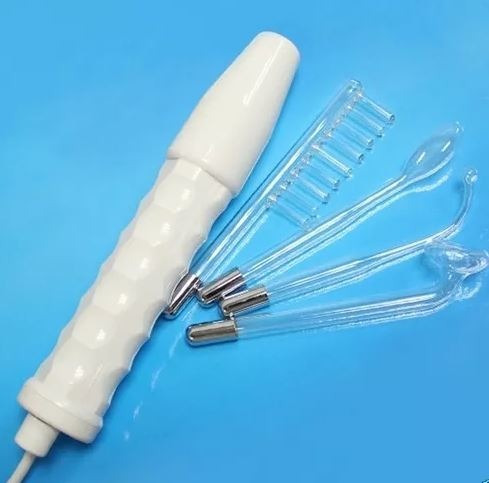 Alta Frecuencia Portátil Facial Y Corporal 4 Electrodos.