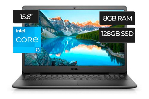 Notebook Dell Inspiron 3505 I3-1115g4 128gb 8gb Accent Black
