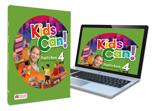 Libro Kids Can! 4 Pupil's Book +epack - Omerond, Mark
