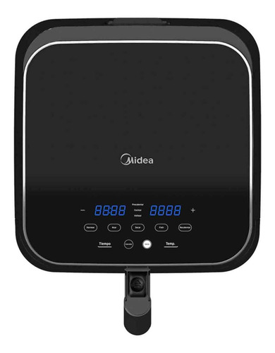 Imagen 3 de 6 de Freidora Sin Aceite Digital Midea 5,5 Lts Color Negro