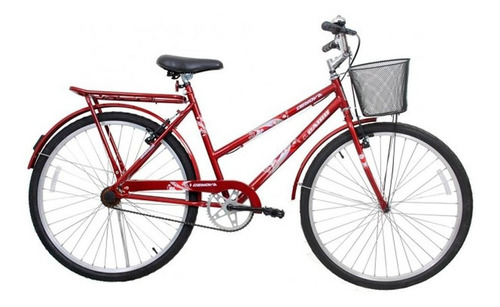 Bicicleta Cairu Aro 26 Cesta Feminino Personal Genova 311010
