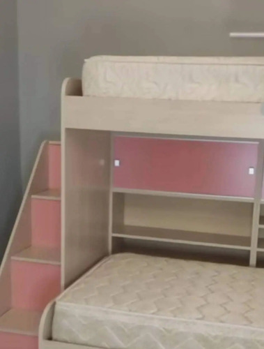 Trilitera, Nueva, Arriba Cama Individual,abajo Matrimonial