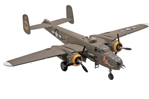 B-25 Escala 1:48 Avión Bombardero Pintar Set Construcción