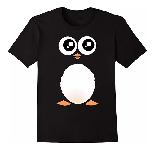 Remera Hermosa Todas Las Tallas Disfraz Pingüino Unisex