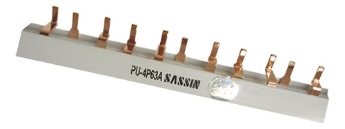 Peine De Conexion Tetrapolar Para 14 Termicas 63a 1m Tbcin