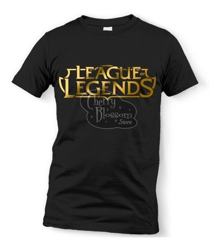 Playeras League Of Legends Logo Caballero Dama Algodon Niño Caballero Dama Familia Mas Modelos Para Regalo 