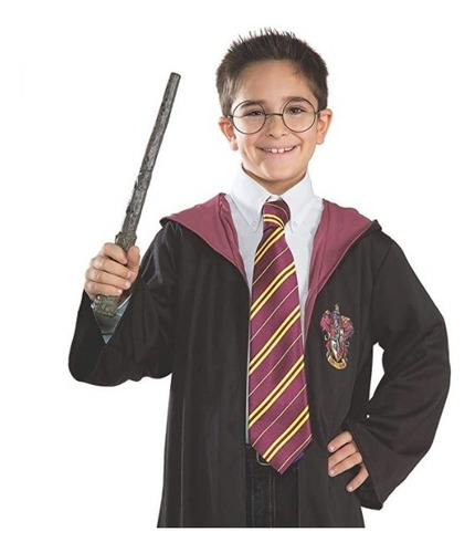 Imagen 1 de 2 de Corbata Harry Potter Gryfindor Para Disfraz Fiesta Halloween