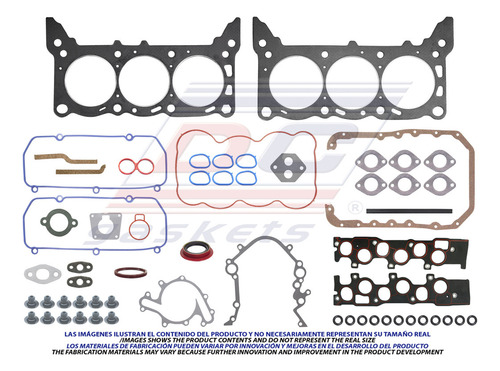 Juego De Juntas Ford Windstar Base 3.8 6v 12v 1999-2003 T/a