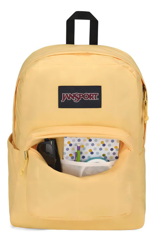 Mochila Jansport Superbreak 26 Litros Urbana 100% Poliéster Color Sun Shimmer Diseño De La Tela Liso