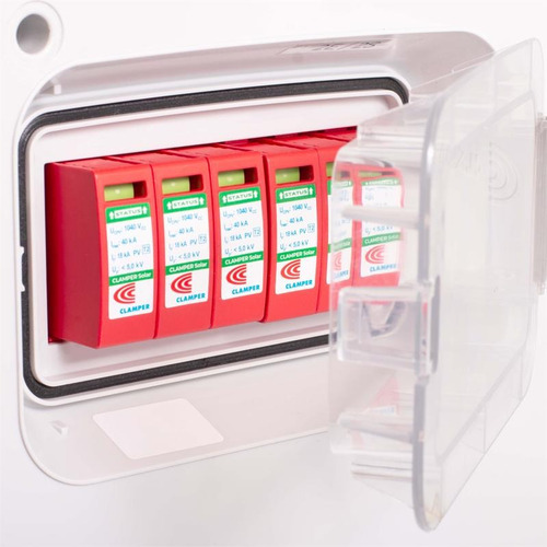 String Box 1-2e/2s 1000v Dc Clamper Solar Envio Imediato Nf