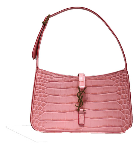 Saint Laurent Bolso De Hombro Con Estampado De Cocodrilo (Reacondicionado)