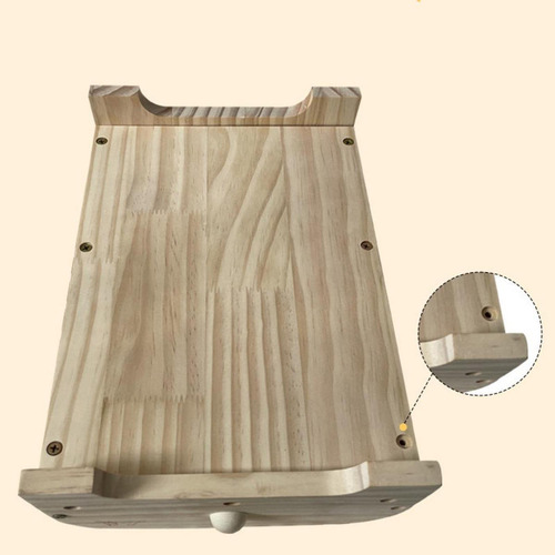 Nido De Cama De Conejillo De Indias De Madera Versátiles S