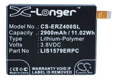 Bat Compatible Con Sony Ericsson Xperia Z4 Lis1579erpc
