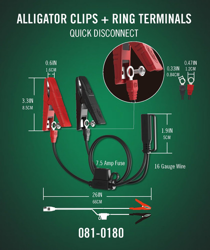 Cargador De Batería Seleccionable 6v 12v Amp Plus